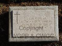 Bralo British Cemetery - Robbins, Raymond Cecil